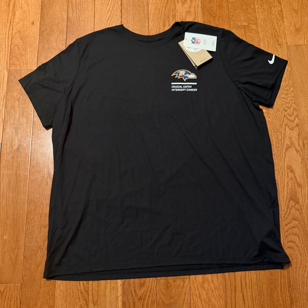 Nike Dry Fit Baltimore Ravens Tshirt Mens XXL